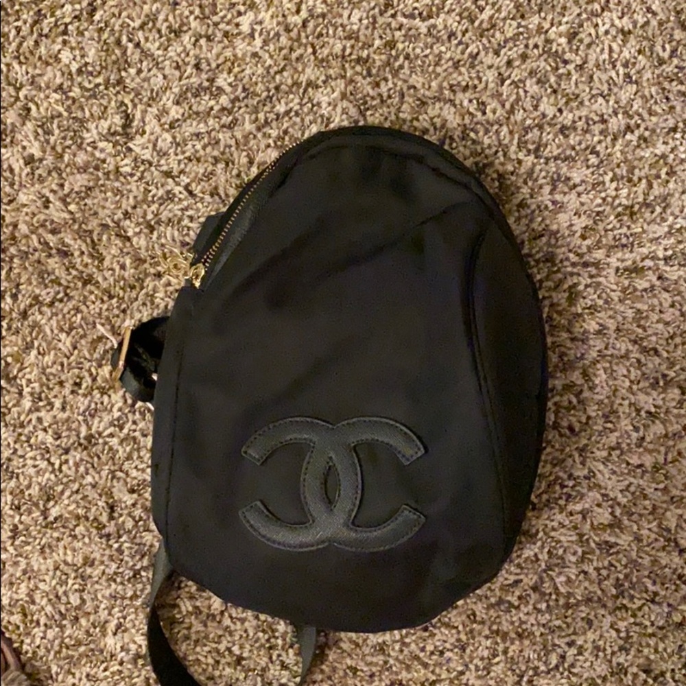 Black backpack